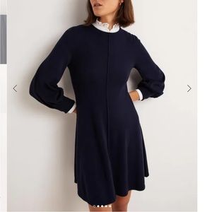 Mini fit and flare dress